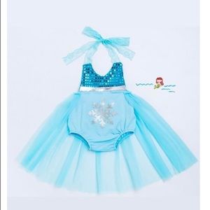 Baby girl mermaid dress